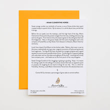 Load image into Gallery viewer, Miami Clementine Horse Note Card