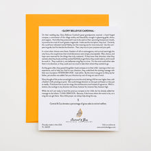 Load image into Gallery viewer, Glory Bellevue Cardinal Note Card