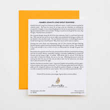 Load image into Gallery viewer, Gambol Azimuth Long Snout Seahorse Note Card