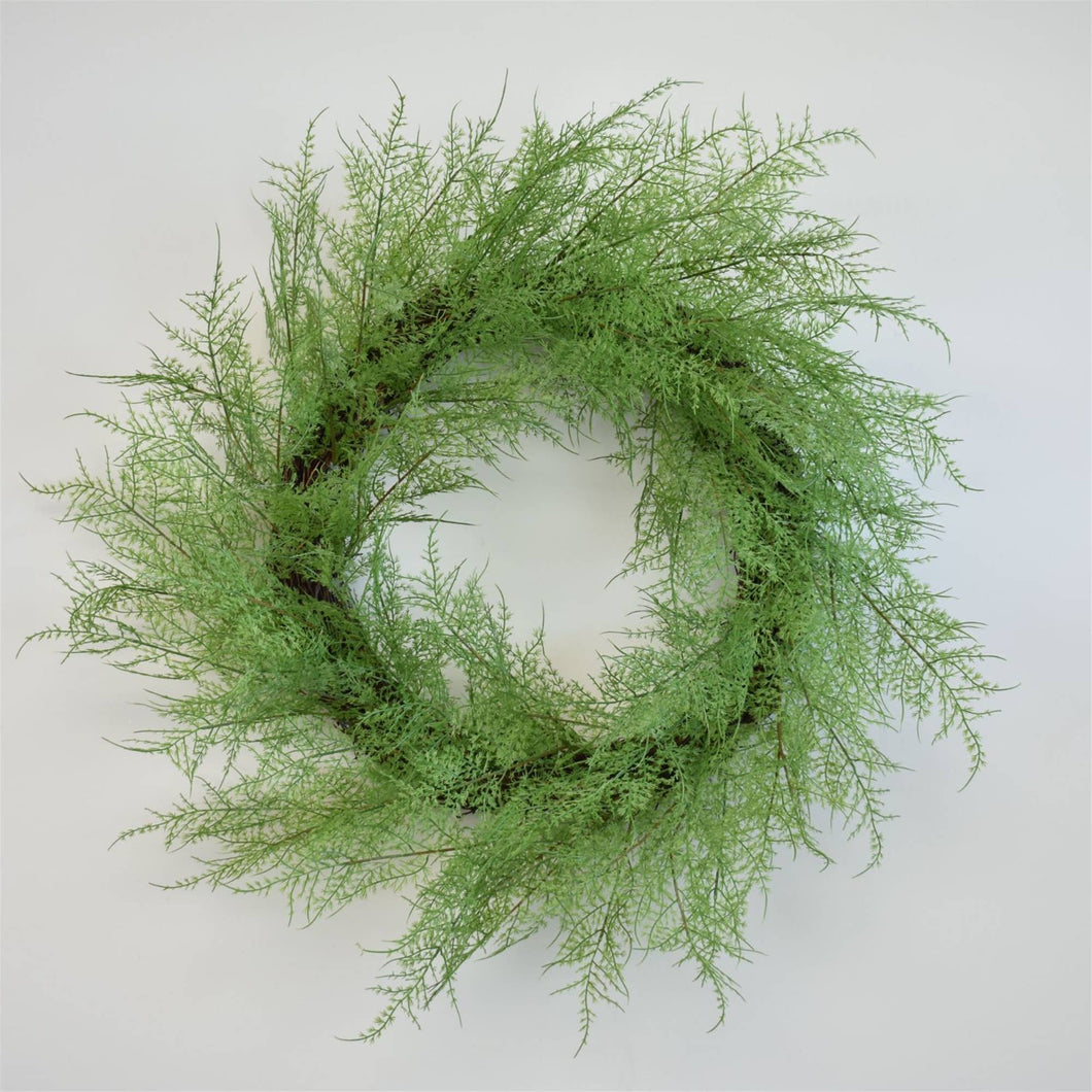 26” Asparagus Fern Wreath