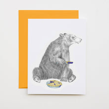 Load image into Gallery viewer, Albert Finnegan Black Bear Note Card