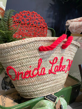 Load image into Gallery viewer, Oneida Lake French Market Basket/Mandarin Orange cords