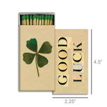 Load image into Gallery viewer, Matches - Good Luck Clover: Match Stick, Paper / Multi
