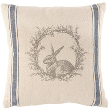 Load image into Gallery viewer, Rabbit Wreath Pillow
