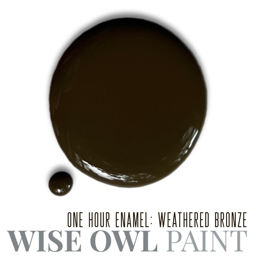 Wise Owl One Hour Enamel - Black Cherry