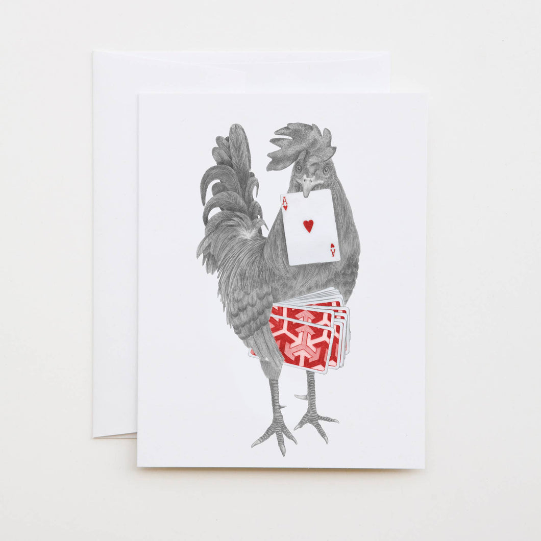 Petey Duval Key West Gypsy Rooster Note Card