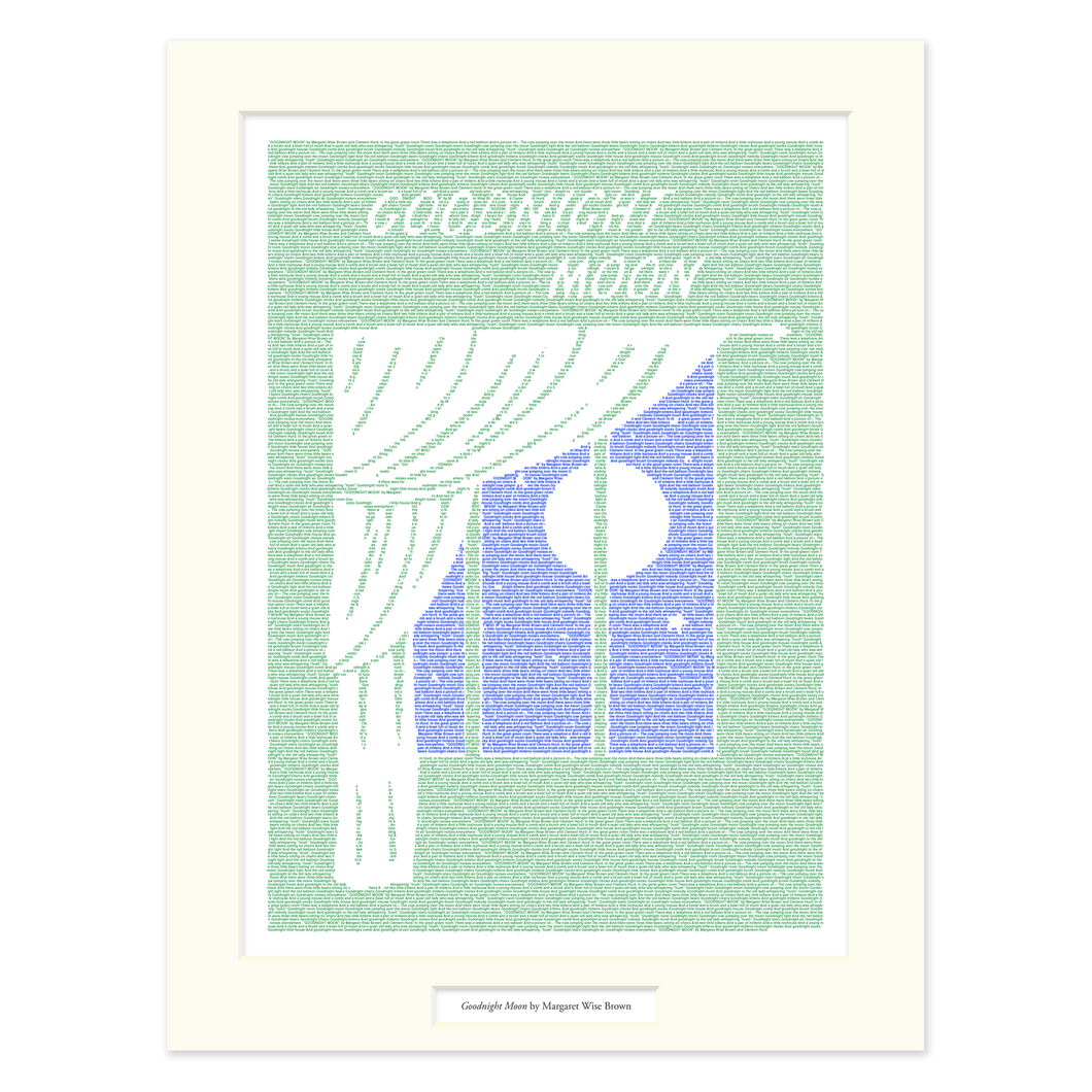 Goodnight Moon Matted Print