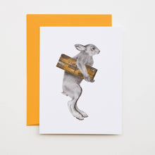 Load image into Gallery viewer, Florence Williamena Snowshoe Hare Note Card
