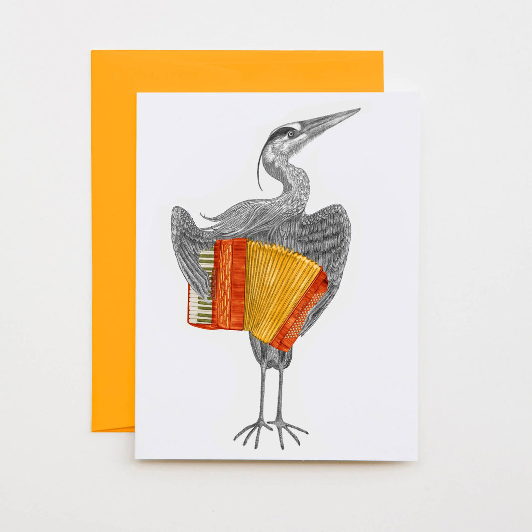 Bruce Balfour Great Blue Heron Note Card