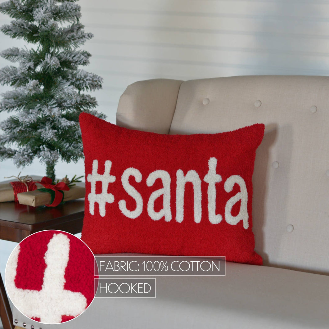 #Santa Pillow 14x18
