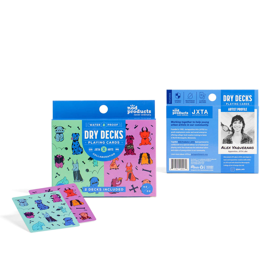 Dog Dry Decks | Waterproof Playing Cards