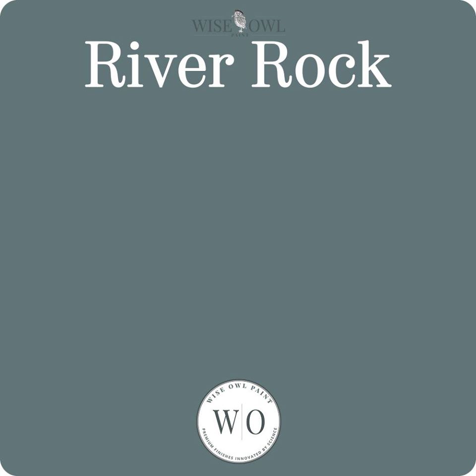Wise Owl Chalk Synthesis Paint - River Rock