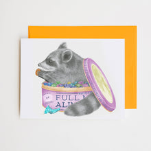 Load image into Gallery viewer, Fifito Thursday Raccoon Note Card
