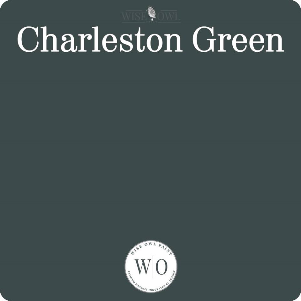 Wise Owl Chalk Synthesis Paint - Charleston Green