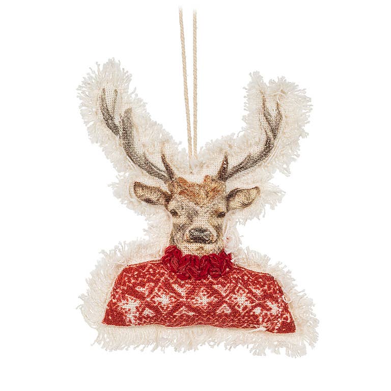 Dressed Stag Ornament-5